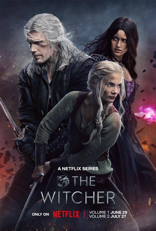 Poster for Season 3 of The Witcher