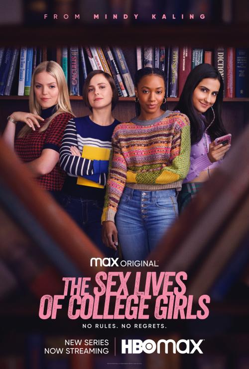 Poster for Season 1 of The Sex Lives of College Girls