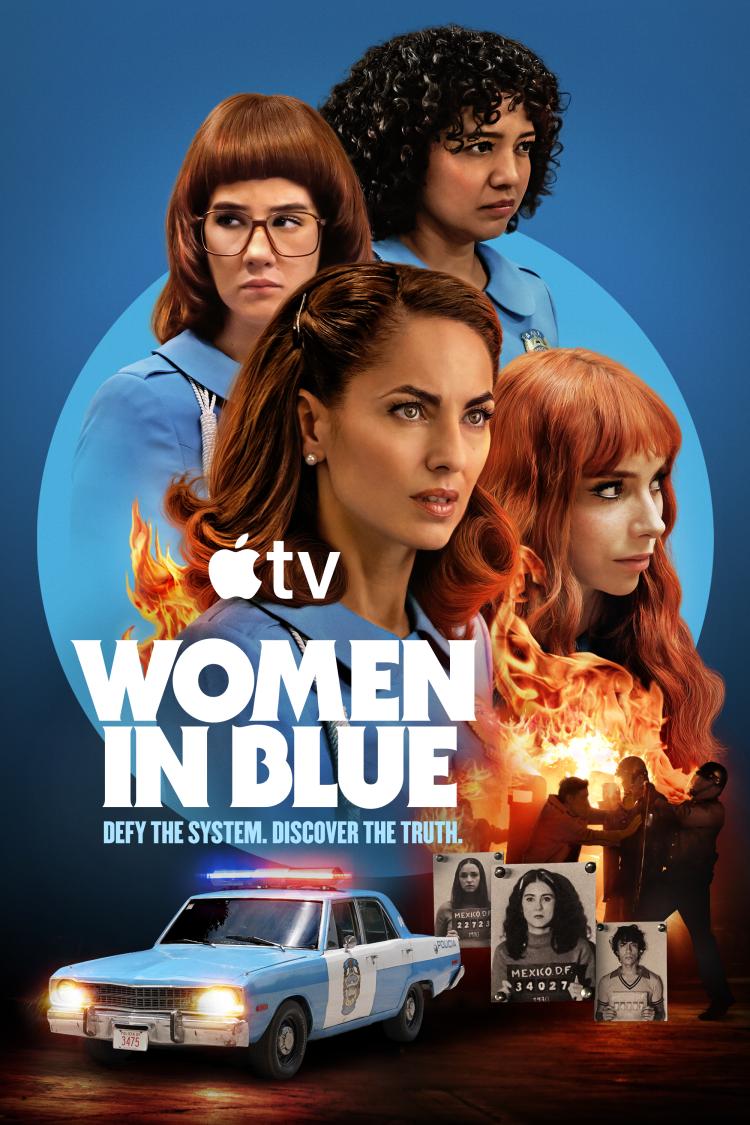 Official poster for Women in Blue (2024)