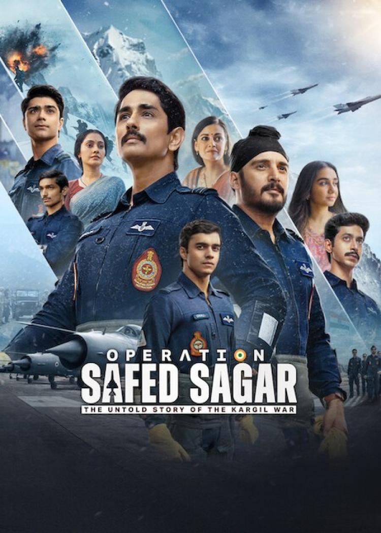 Official poster for Operation Safed Sagar: The Untold Story of the Kargil War