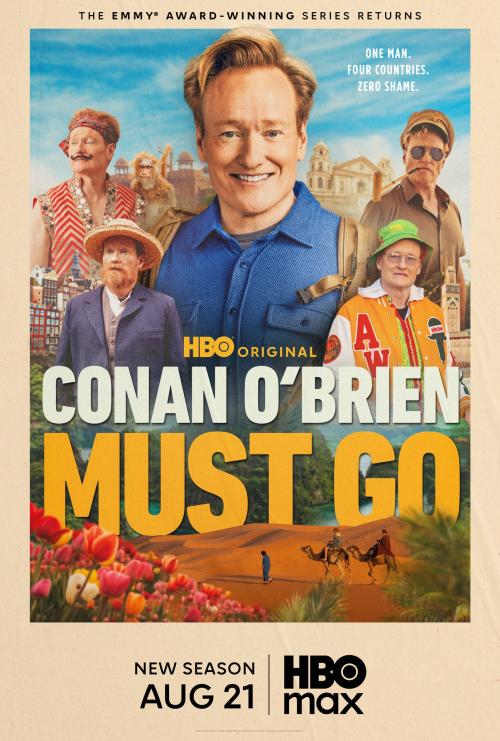 Poster for Season 3 of Conan O'Brien Must Go