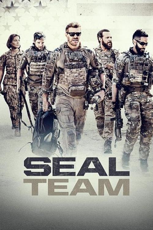 Poster for Season 4 of SEAL Team
