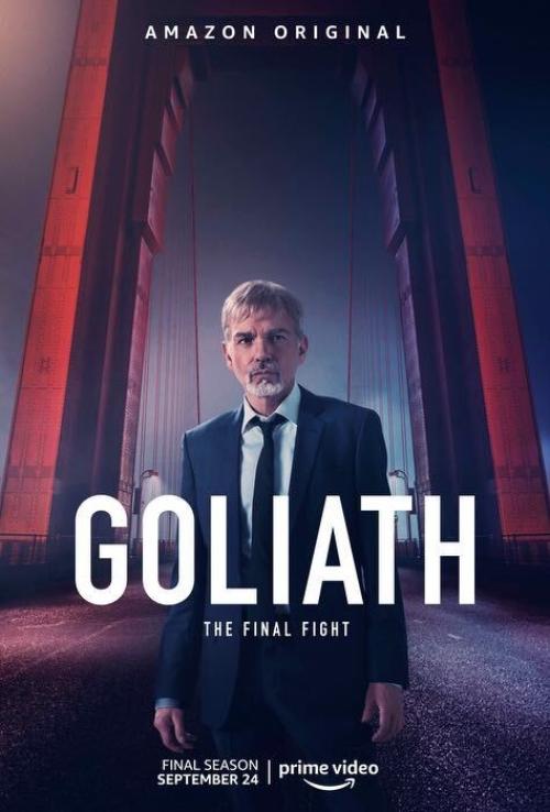 Poster for Season 4 of Goliath