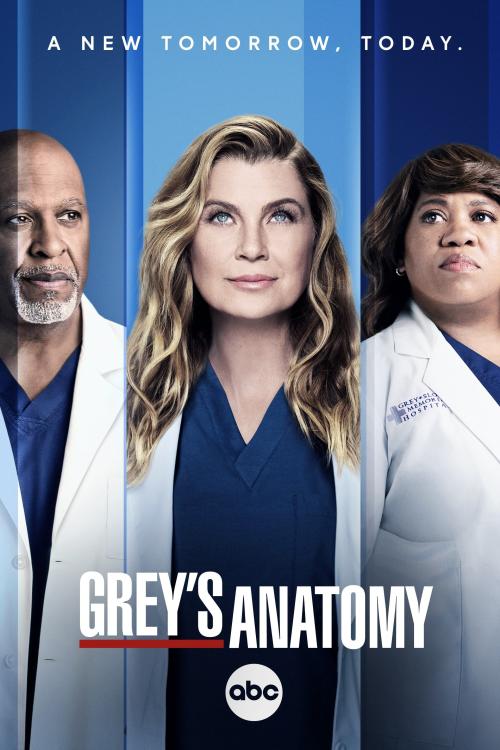 Poster for Season 18 of Grey's Anatomy