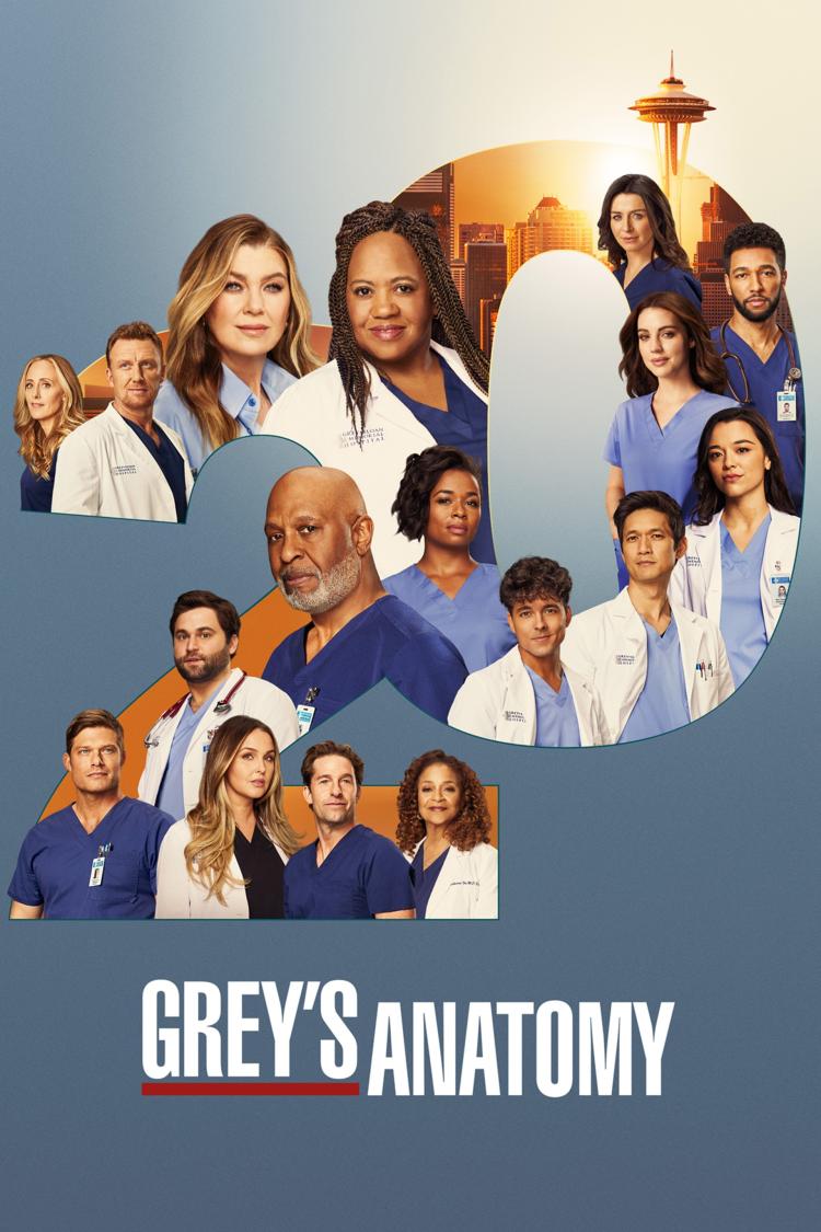 Poster for Season 20 of Grey's Anatomy