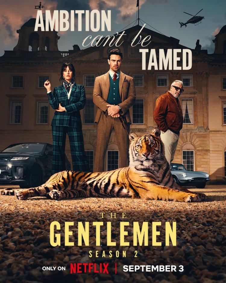Official poster for The Gentlemen