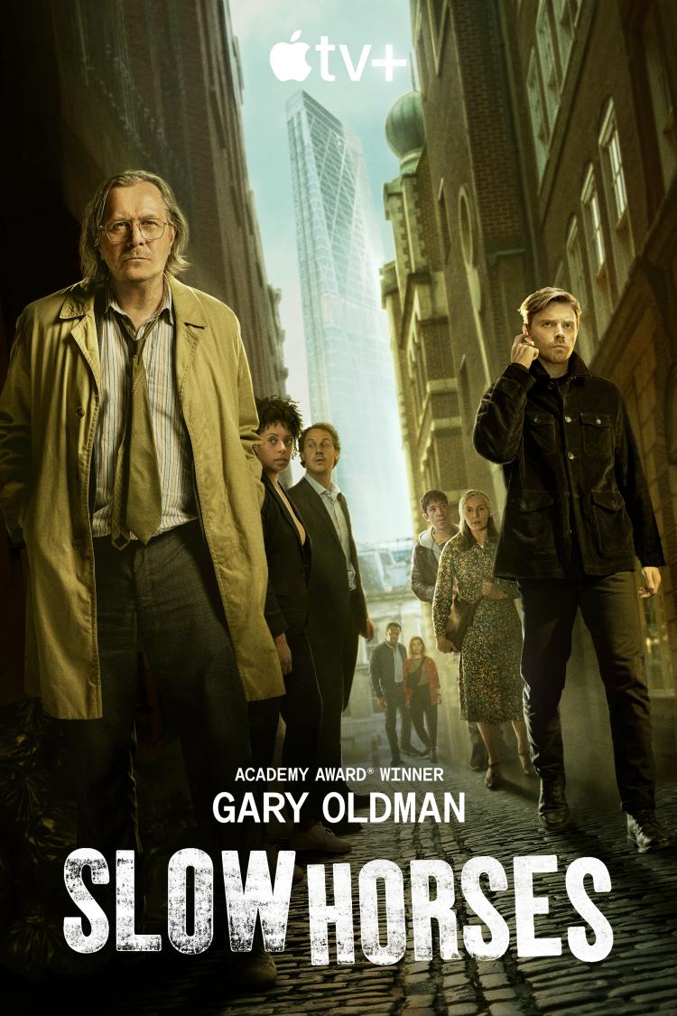 Poster for Season 2 of Slow Horses