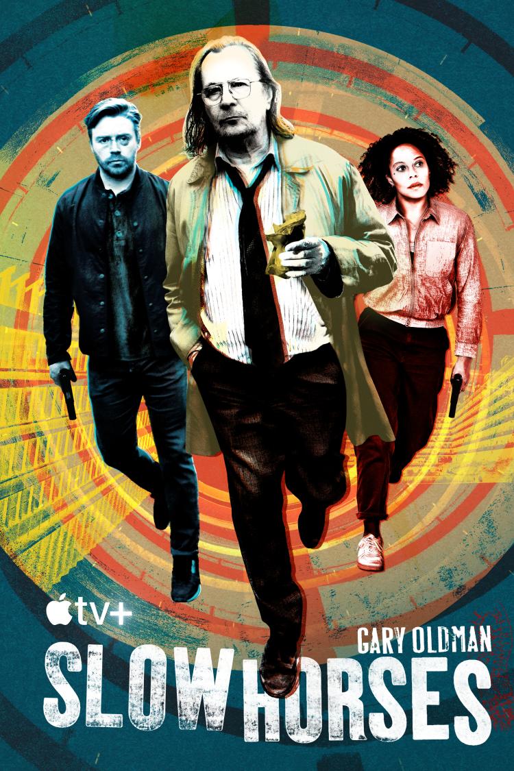 Poster for Season 3 of Slow Horses