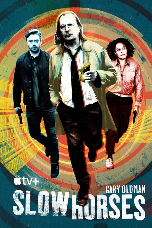 Poster for Season 3 of Slow Horses