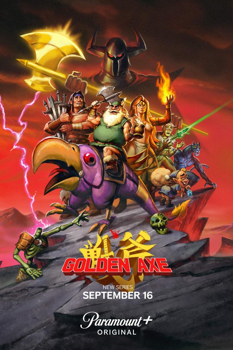 Poster for Season 1 of Golden Axe