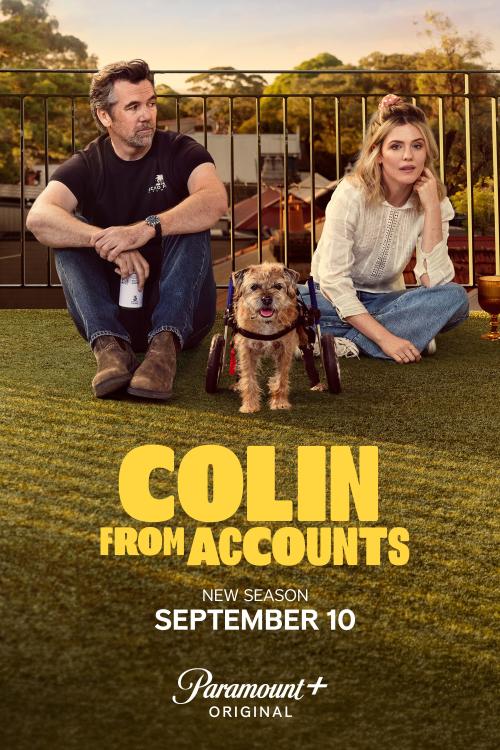 Poster for Season 3 of Colin from Accounts