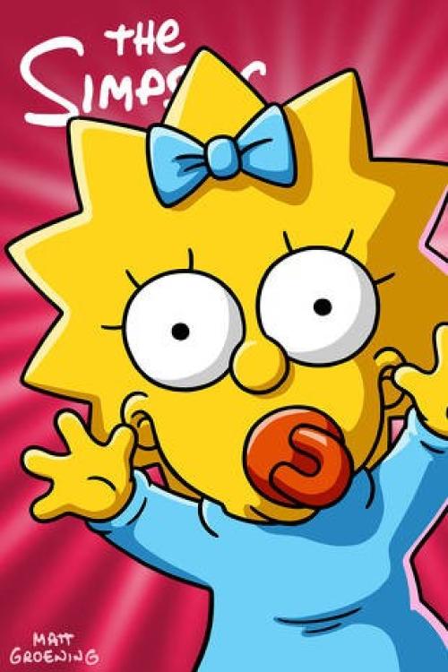 Poster for Season 8 of The Simpsons