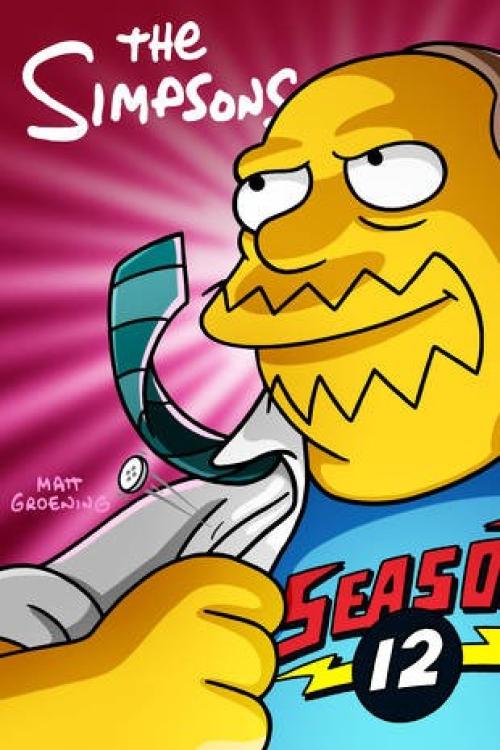 Poster for Season 12 of The Simpsons