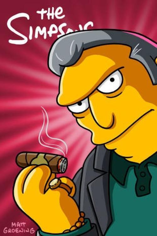Poster for Season 18 of The Simpsons