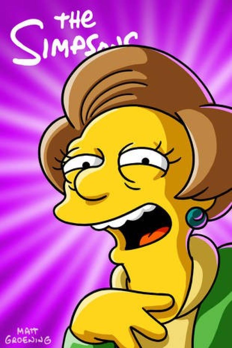 Poster for Season 22 of The Simpsons