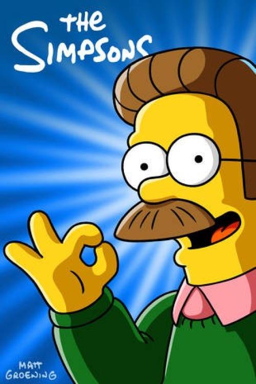 Poster for Season 23 of The Simpsons
