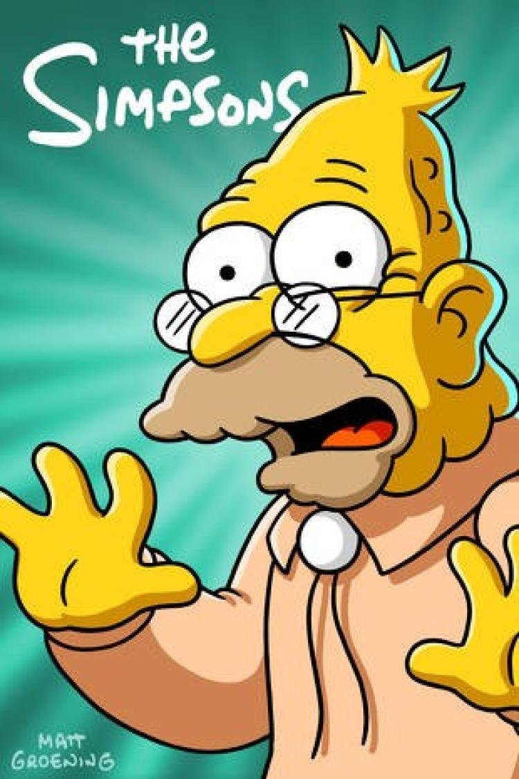 Poster for Season 24 of The Simpsons