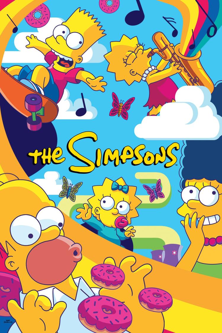 Poster for Season 35 of The Simpsons