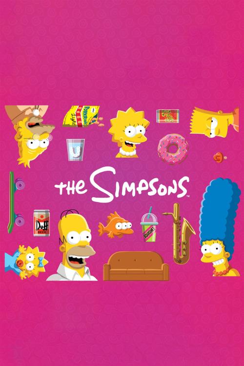 Poster for Season 36 of The Simpsons