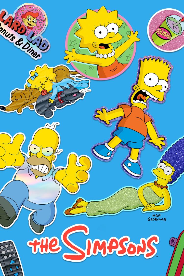 Official poster for The Simpsons