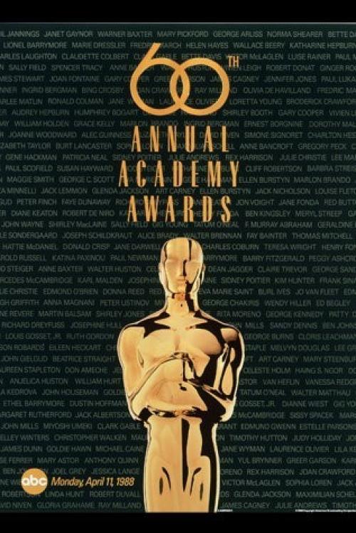 Poster for Season 60 of The Academy Awards