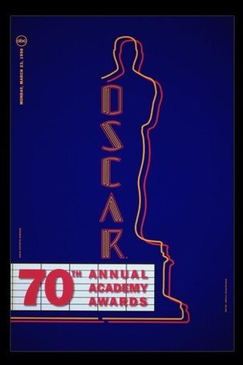 Poster for Season 70 of The Academy Awards