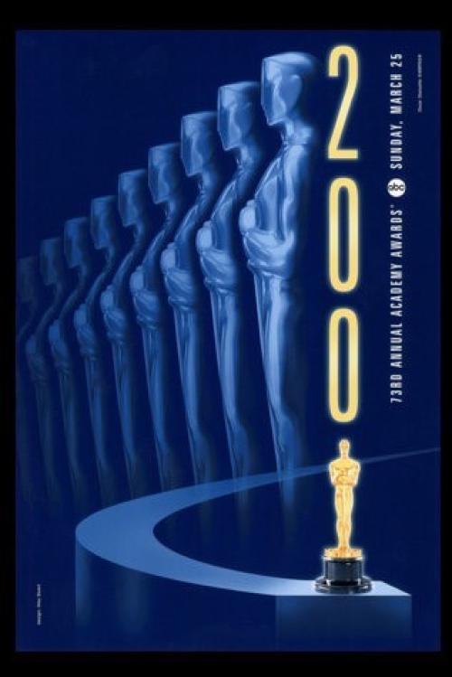 Poster for Season 73 of The Academy Awards