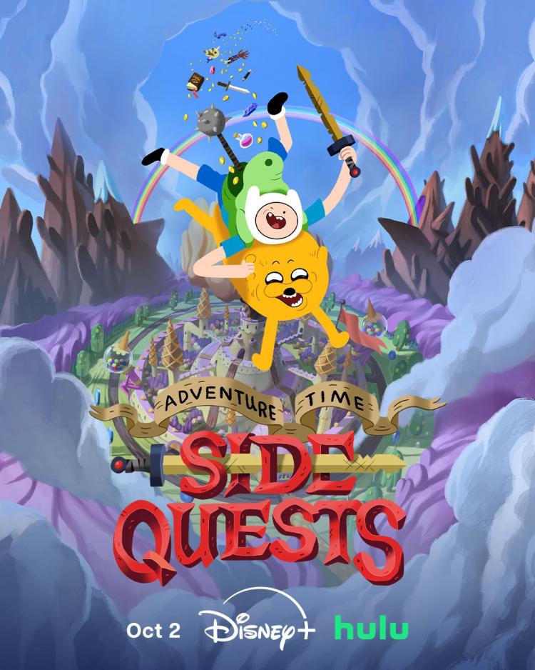 Official poster for Adventure Time: Side Quests
