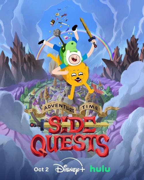 Poster for Season 2 of Adventure Time: Side Quests