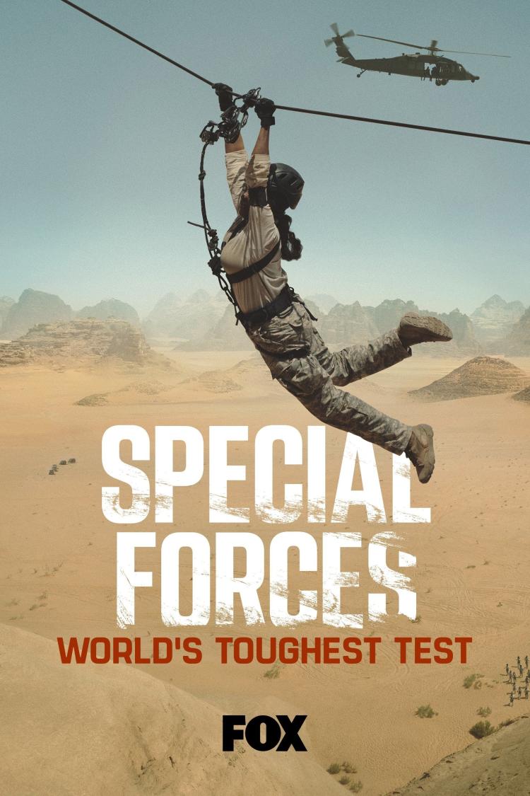 Poster for Season 1 of Special Forces: World's Toughest Test