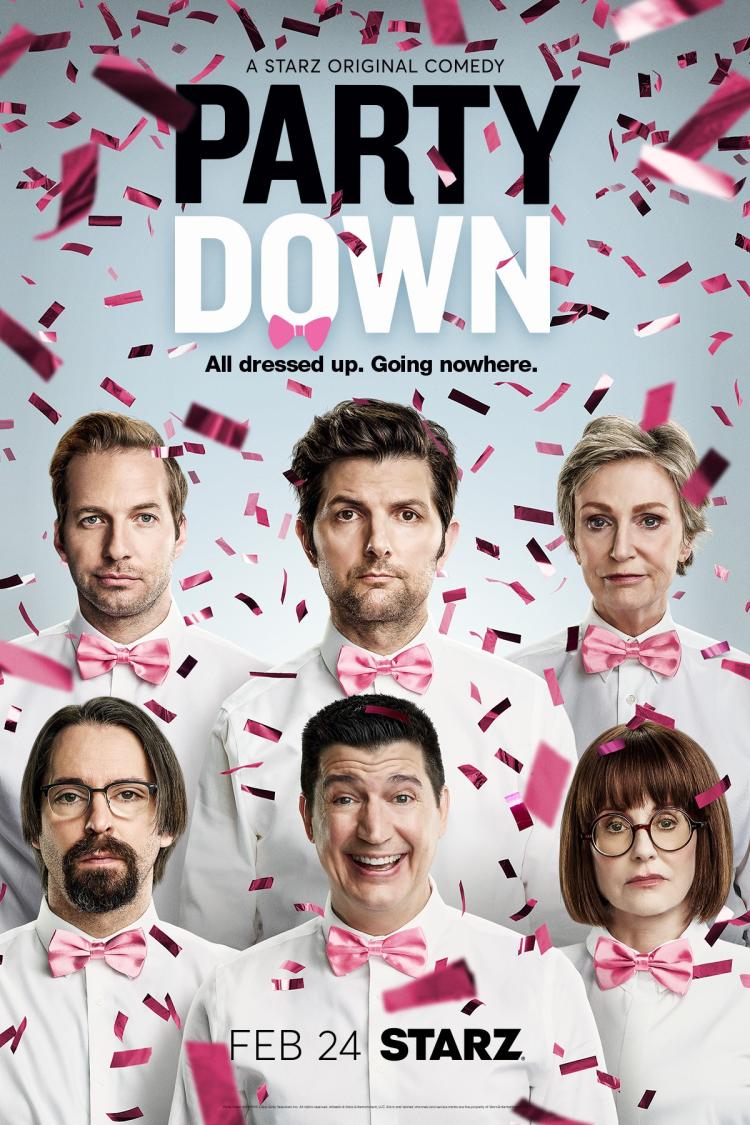 Poster for Season 3 of Party Down