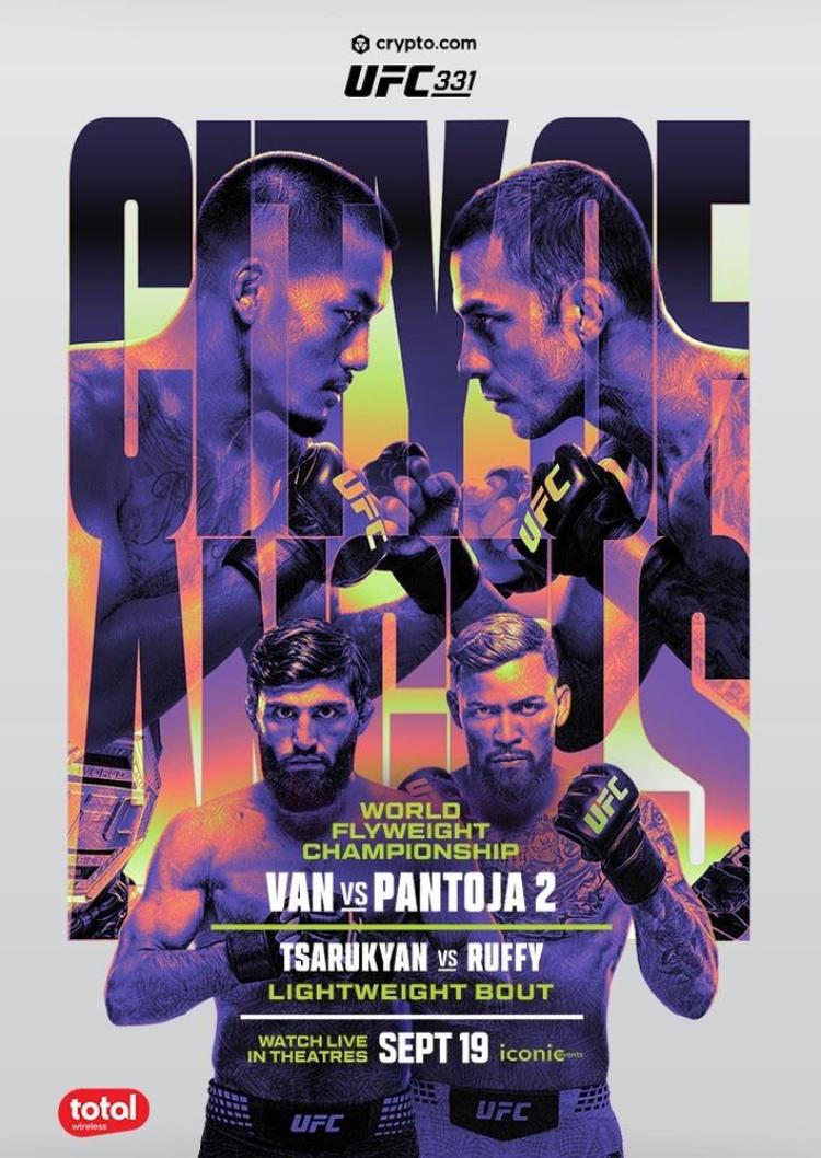 Poster of UFC 331: Van vs. Pantoja 2