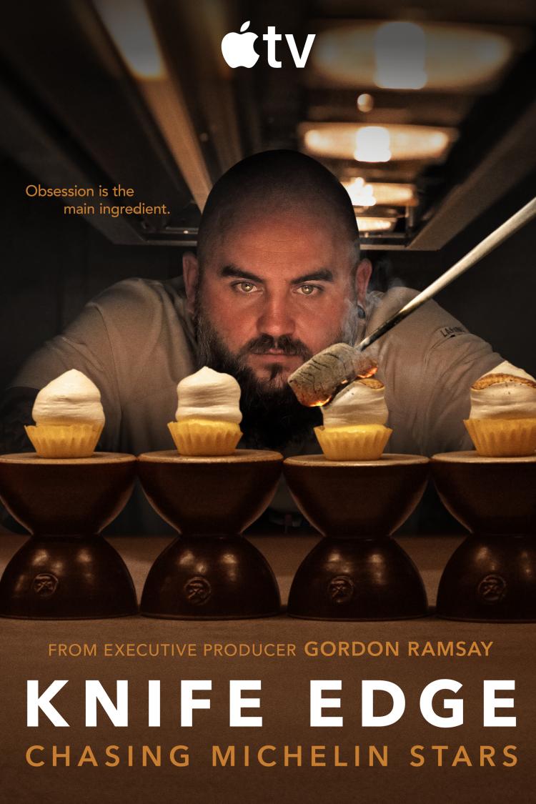 Official poster for Knife Edge: Chasing Michelin Stars