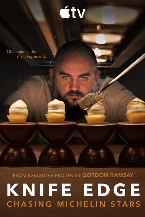 Poster for Season 2 of Knife Edge: Chasing Michelin Stars